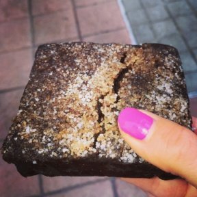 Gluten-free brownie from Baked