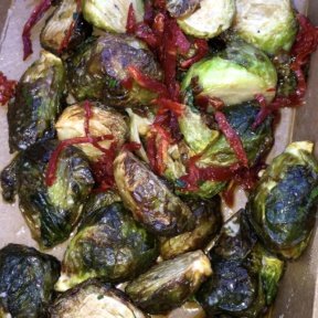 Gluten-free brussels sprouts from Barraca