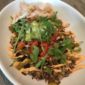 Gluten-free bowl from Beefsteak