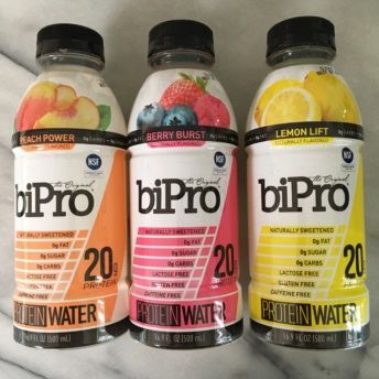 Gluten-free protein waters from BiPro
