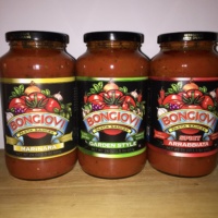 Gluten-free pasta sauces from Bongiovi