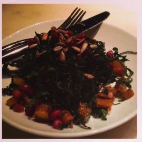 Gluten-free kale salad from Boqueria