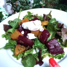 Gluten-free beet salad from Bottino