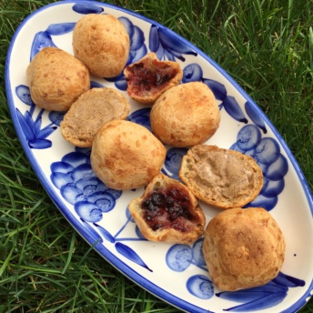 Brazilian Cheese Rolls with Almond Butter & Jam