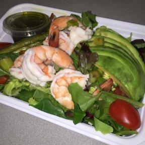 Gluten-free shrimp salad from Bread
