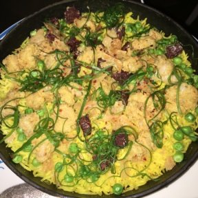 Gluten-free paella from Byblos