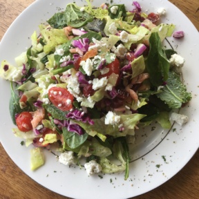 Gluten-free salad from Capicola's