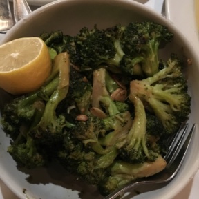 Gluten-free broccoli from Carmine's