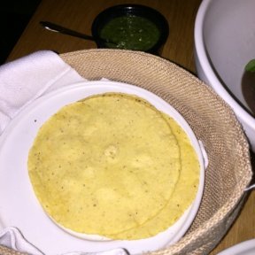 Gluten-free corn tortillas from Cosme