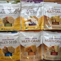 Gluten-free multi-grain crackers from Crunchmaster