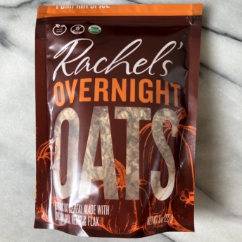 Gluten-free pumpkin spice oats by Rachel's Overnight Oats
