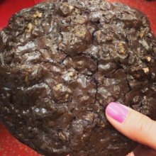 Gluten-free chocolate cookie from Dishes