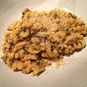 Gluten-free pasta dish from Faro