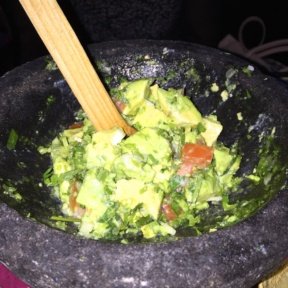 Gluten-free guacamole from Fonda
