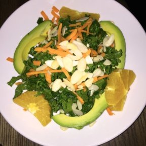 Gluten-free avocado salad from Galli