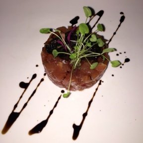 Gluten-free tuna tartare from Gradisca