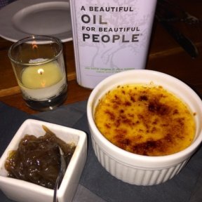 Gluten-free cheese brulee from Gradisca