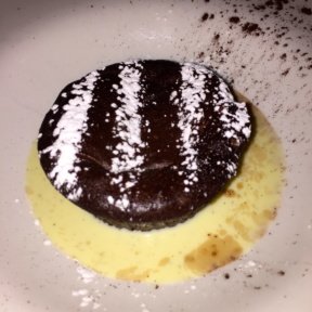 Gluten-free flourless chocolate cake from Gradisca