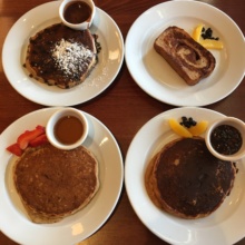 4 types of Gluten-free pancakes from Hugo's