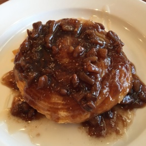 Gluten-free sticky bun from Hugo's