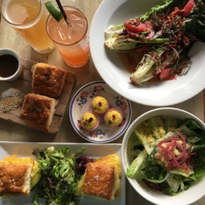 Gluten-free lunch spread from Root n Bone