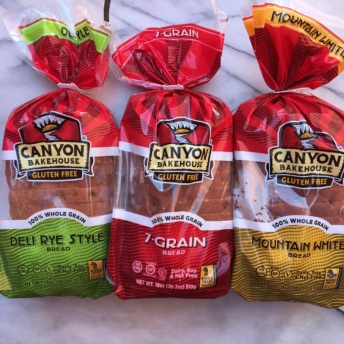 Gluten-free loaves of bread from Canyon Bakehouse