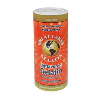 Unflavored beef gelatin by Great Lake Gelatin
