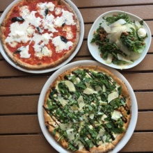 Gluten-free pizzas from Brick + Wood