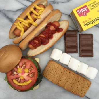 Gluten-free summer cookout with Schar products