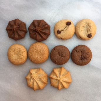 Five types of gluten-free cookies by Homefree