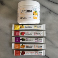 Gluten-free Ultima electrolyte powder and sticks