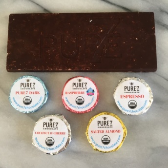 Dairy free and soy free chocolate by Pure7 Chocolate