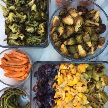 Roasted vegetables from Milk and Eggs