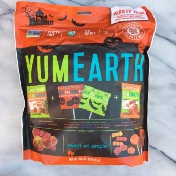 Organic Halloween candy by Yum Earth