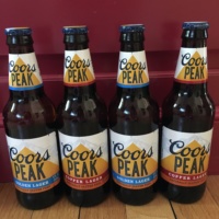 Gluten-free beer by Coors Peak