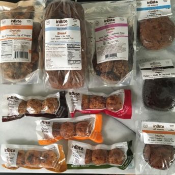 Gluten-free bread and cookies from Inbite