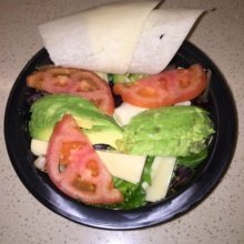 Gluten-free salad from Intermezzo