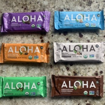 Gluten-free protein bars by ALOHA Protein!