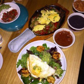 Gluten-free brunch spread from Javelina