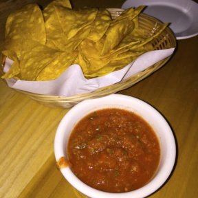 Gluten-free chips and salsa from Javelina