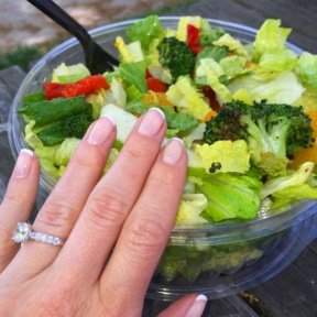 Gluten-free salad from Jetties