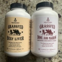 Gluten-free grass fed beef liver supplements by Ancestral Supplements