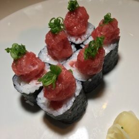 Gluten-free tuna roll from Katsuya