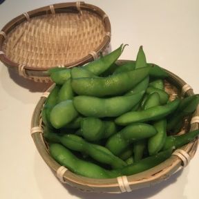 Gluten-free edamame from Katsuya