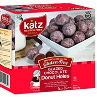 Gluten free chocolate donut holes from Katz Gluten Free