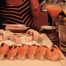 Gluten-free sushi rolls from Koi