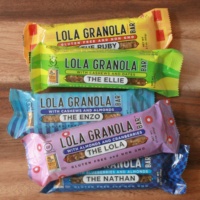 Gluten-free bars by Lola Granola Bar