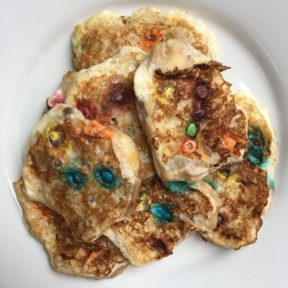 Gluten-free M&M's Pancakes