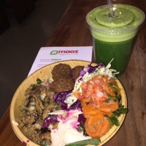 Gluten-free falafel from Maoz