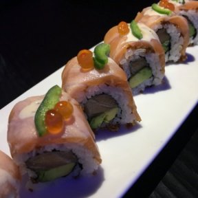 Gluten-free sushi roll from Megu